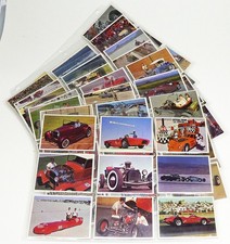 1965 Hot Rod Magazine Spec Sheet Trading Cards Complete Set Of 66, Very Nice Set picture