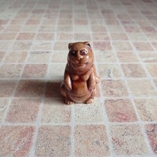 Small cute vintage cat figurine funny cats lover gift ceramic animals figure picture