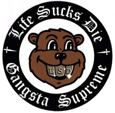 Supreme Life Sucks Die LSD Sticker FW18 (2018) - 100% Authentic picture