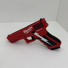 Milwaukee-Inspired Novelty Pistol Magnet, Fridge/Tool Box Decor, 3D Printed picture