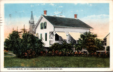 The Waving Girl On Savannah River Near Savannah Georgia Postcard picture