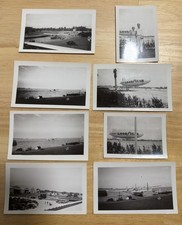 1930s Lot of 8 Original Snapshots PAN AMERICAN AIRWAYS Baltimore SIKORSKY S-42 + picture