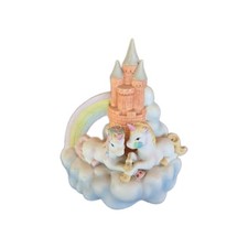 Unicorns Castle Rainbow Musical Figurine musicbox picture