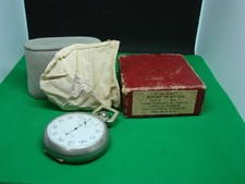 WWII Elgin Timer US Navy Pilot Navigation Stop watch in Original Box BU AERO picture
