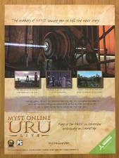 2006 MYST Online Uru Live PC Print Ad/Poster Official Video Game Promo Art Rare picture