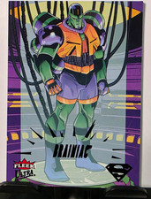 2025 Fleer Ultra Superman #54 Brainiac Black Parallel 🔥74/75🔥 picture