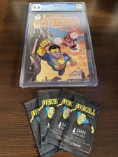 Invincible #70 CGC 9.6 Italian Tour Edition Salda Press Atom Eve Plus Card Packs picture