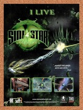 1999 Sinistar Unleashed PC Original Advertisement / Retro Promo v2 picture