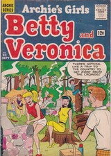 Archie's Girls Betty and Veronica #93. Archie Comics 1963 GD/VG (3.0) picture