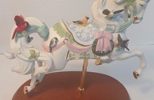 Lenox 2012 Christmas Carousel Horse Limited Edition Porcelain Figurine HandPaint picture