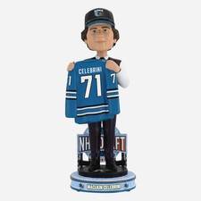 Macklin Celebrini San Jose Sharks 2024 NHL Draft Pick Bobblehead NHL Hockey picture