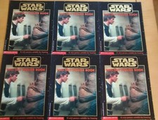 STAR WARS Mini Pull-Out Poster Books Original 1997 Scholastic LOT OF 6 picture