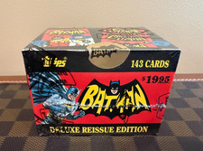 1989 Topps Batman Deluxe Reissue Edition of 1966 Topps (Tape Intact - BBCE) picture