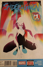 SPIDER-GWEN #1 (2015) Rare 2nd Printing Variant Cover HTF second VF/NM Marvel picture
