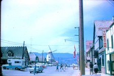 1964 35mm Slide COPENHAGEN DR SOLVANG CA SCANDIA THEATRE BURKHOLM'S BAKERY  picture