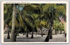 Long Key Florida FL Long Key Fishing Camp Florida Keys Postcard c1930s picture