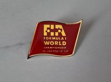 1998 F1 Japan GP Pin Badge FIA Formula 1 Official Souvenir picture