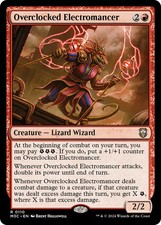 Overclocked Electromancer [Modern Horizons 3 Commander] Magic MTG picture