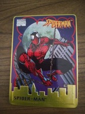 Marvel Comics 1996 Spider-Man Metal Card picture