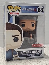 Funko Pop Games Uncharted 4 A Thiefs End Nathan Drake #88 Vinyl Figure Vaulted picture