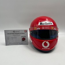 Michael Schumacher Formula 1 Helmet Red Signed 1:1 With COA picture