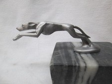 vintage lincoln greyhound dog  ratrod hotrod car hood ornament  picture