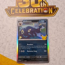 Umbreon 091/128 Holo Pokemon 30th Celebration 2026 NM English 30C EN picture