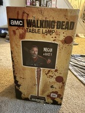 The Walking Dead Negan Lamp Lucille Bat Desk light Rabbit Tankaka 2016 AMC Rare picture