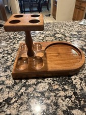 Dunhill Vintage Wooden 4-Pipe Stand picture