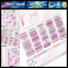 Pink Bible Tabs for Men/Women/Kids, 100 Pcs Catholic Bible Tabs for Old and New picture