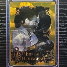 Limited Edition Ernest Hemingway Trading Card B-64 2025 Roaring Twenties 1/1 picture