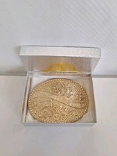 1990 National Finals Rodeo Belt Buckle Award Design Medals Commemorative #19 picture