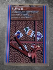 Bleach Anime DVD Promo Trading Card Ichigo Kurosaki Vintage Viz Media Insert picture