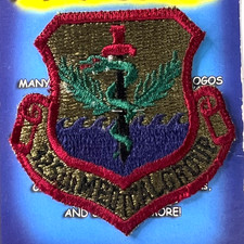USAF 325th Medical Group Vtg SSI Insignia Patch Tyndall K.I. Sawyer AFB picture