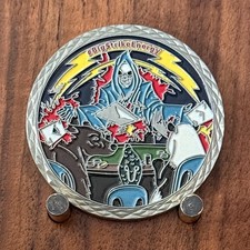 Big Strike Energy Strike Far Contracts Eagle Themed Challenge Coin M#13 picture
