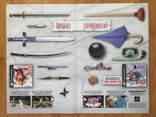 1998 Bushido Blade 2/Brave Fencer Musashi PS1 Playstation 1 Print Ad/Poster Art picture