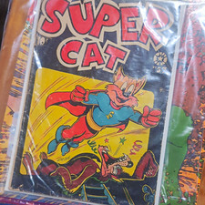 Super Cat #57 Single Issue Comic Book Funny Animal Color English picture