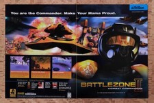 1998 Battlezone II Combat Commander PC Original Ad / Retro Wall Art v2 picture