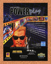 2002 Duke Nukem Land Of The Babes Power Play Original Advertisement / Promo v1 picture