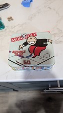 Vintage Collectible MONOPOLY 2000 MINI Lunchbox Tin by Hasbro Uncle Pennybags picture