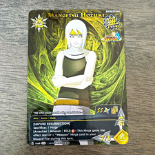 Bandai 2008 Naruto CCG Chase 1668 Mangetsu Hozuki Impure Resurrection CGC picture