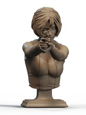 1:8 Regina Resident Evil Fan Art UNPAINTED High Quality Bust Statue picture
