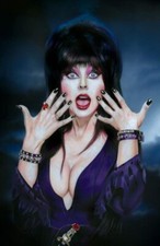 ELVIRA MEETS H.P. LOVECRAFT # 1 Virgin Variant LTD 400 by Craig Deakes picture