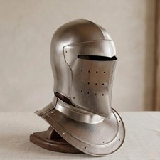 Medieval Steel Knight Helmet | Ser Duncan The Tall Cosplay Prop Helmet picture