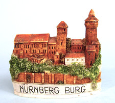 NUREMBERG CASTLE GERMANY VINTAGE RESIN SOUVENIR BUILDING picture