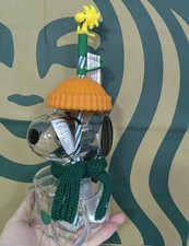 Authentic Starbucks X PEANUTS Snoop-y Glass Cold Cup Straw Cup 20oz In Stock picture