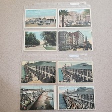 VTG Atlantic City Boardwalk Postcards Lot of 16 New Jersey Texas Linens [0040] picture