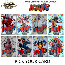 2026 Topps Chrome Marvel Comics Marvel Icons (PICK YOUR CARD) picture