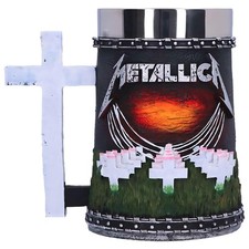 Nemesis Now Metallica Master of Puppets Tankard, Hand-Painted Resin, Official... picture