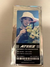 ATEEZ YEOSANG Acrylic Ticket UNRELEASED GALLERY Pre-Order Japan 5th Anniversary picture